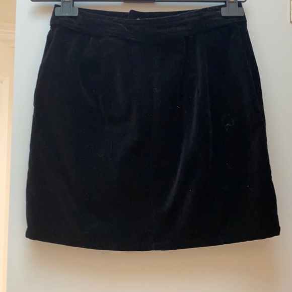 Rag and bone velour Moto skirt - Picture 5 of 5